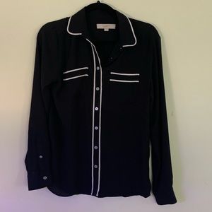 🤍🖤 Black and White Utility Blouse 🖤🤍